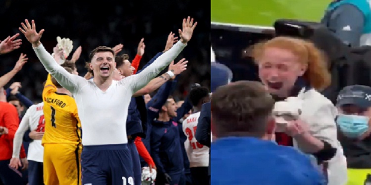 Euro 2020 Final: इंग्लैंड प्लेयर Mason Mount से गिफ्ट लेकर रोने लगी लड़की, Video हुआ वायरल