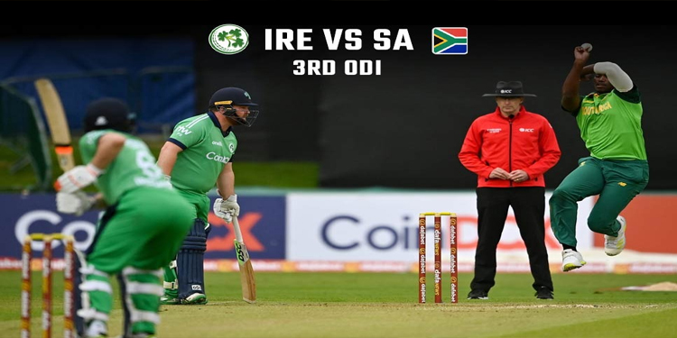 IRE vs SA 3RD ODI Schedule, Squads, Timing, भारत में कैसे देखें Ireland vs South Africa Live Streaming पर