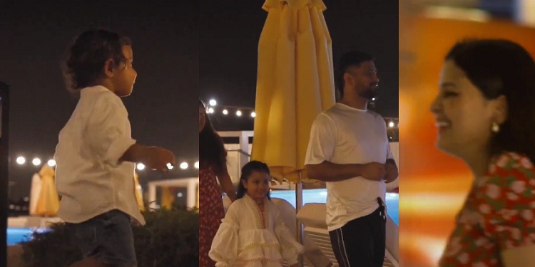 IPL in UAE 2021: MS Dhoni और बेटी जीवा का यूएई से आया खूबसूरत वीडियो, आप भी देखिए