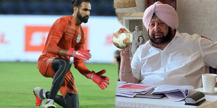 Footballer Amarinder Singh, former CM of Punjab, Captain Amarinder Singh, Amarinder Singh Tagging, Punjab Politics, Indian Goalkeeper