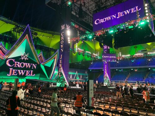 WWE Crown Jewel 2021: क्राउन ज्वेल से पहले यहां देखें कैसी दिखती है सऊदी अरब में होने वाले इस शो की स्टेज, जानिए क्या है इस बार के मंच में खास