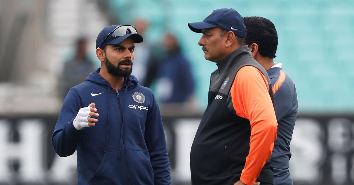 Virat Kohli and Ravi Shastri: आखिरकार विराट कोहली और रवि शास्त्री की जोड़ी आईसीसी ट्रॉफी नहीं जीत सकी, लगातार तीसरे टूर्नामेंट में मिली हार