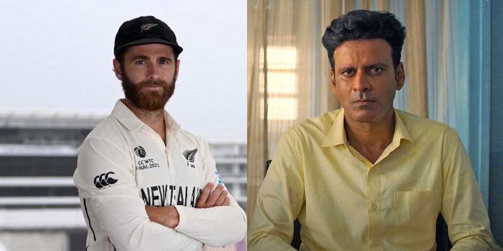 Manoj Bajpayee with Kane Williamson: New Zealand Captain Kane Williamson ने Bollywood Actor Manoj Bajpayee से की बातचीत, Amazon Prime Video
