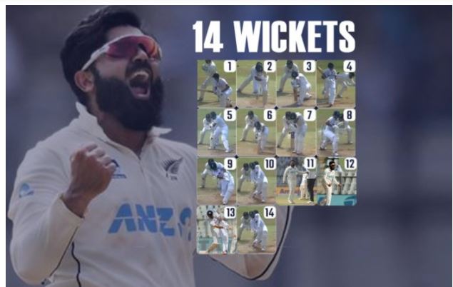IND vs NZ 2nd Test: Ajaz Patel ने लगाई रिकॉर्ड्स की झड़ी, Daniel Vettori को छोड़ा पीछे तो Ian Botham का तोड़ दिया 41 साल पुराना रिकॉर्ड