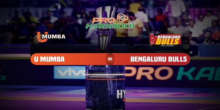 Vivo pro kabaddi league : बेंगलुरु बुल्स और यू मुम्बा के बीच भिड़ंत आज, जाने कहां और कब देखें लाइव