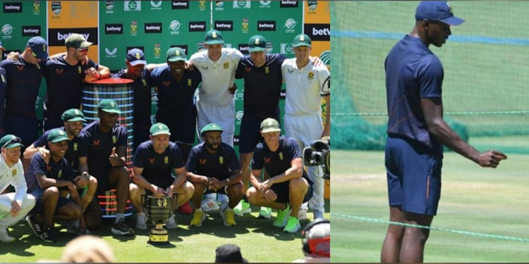 IND vs SA Series: टेस्ट सीरीज जीतने के बाद से दक्षिण अफ्रीका के कप्तान Dean Elgar ने किया खुलासा, SA beat IND, Dean Elgar DRS Issue