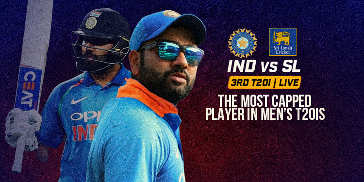 IND vs SL: Rohit Sharma सबसे ज्यादा अंतरराष्ट्रीय टी20 मैच खेलने वाले खिलाड़ी बने, तोड़ा Shoaib Malik का रिकॉर्ड