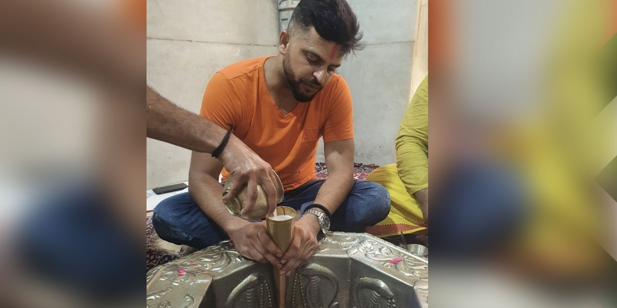Cricket News: Suresh Raina reaches Lord Bholenath's shelter, Mr IPL prays  for happiness and peace | Dailyindia.net