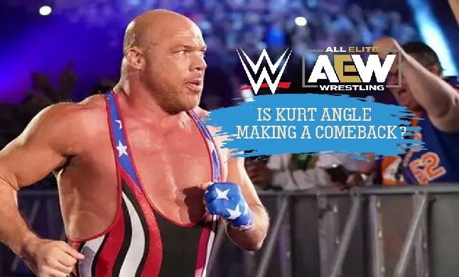 WWE News: Kurt Angle को साइन करने के लिए लड़ रही है डब्ल्यूडब्ल्यूई और एइडब्ल्यू, हॉल ऑफ फेमर ने खुद किया इस बात का खुलासा
