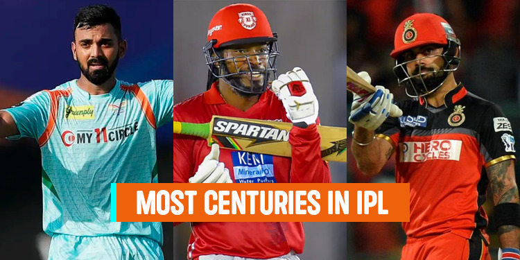 Most Centuries in IPL History List: सबसे ज्यादा शतक लगाने वाले खिलाड़ियों की लिस्ट