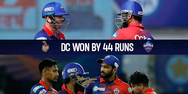 KKR vs DC Highlights: दिल्ली कैपिटल्स की विशाल जीत, केकेआर को 44 रनों से हराया-