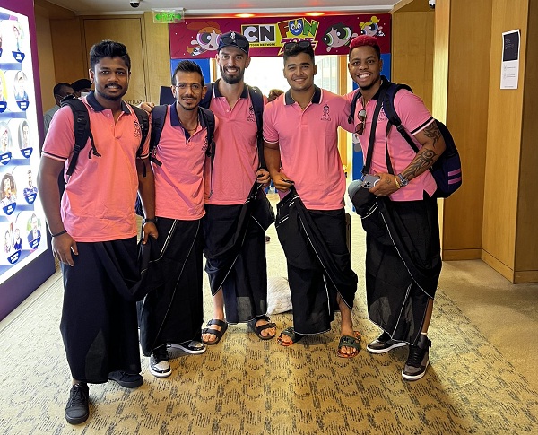 Rajasthan Royals Team Players (Pic - Yuzvendra Chahal)