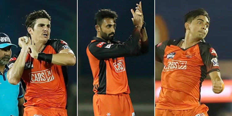 DC vs SRH: Sunrisers Hyderabad के लिए आज तीन खिलाड़ियों ने किया डेब्यू, जानें इनके प्रदर्शन के बारे में Kartik Tyagi Shreyas Gopal Sean Abbott