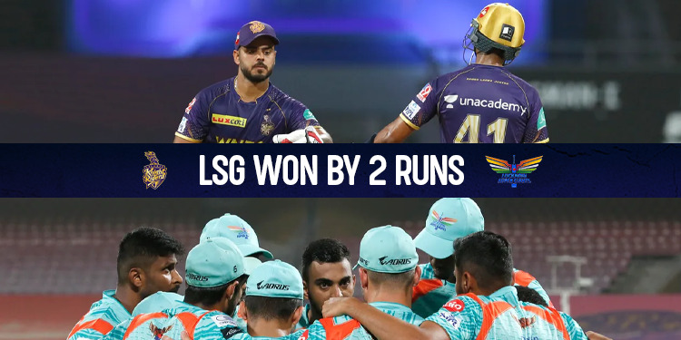 LSG beat KKR: सांसे रोक देने वाला मैच, 2 रनों से जीतकर लखनऊ प्लेऑफ में पहुंची, कोलकाता बाहर