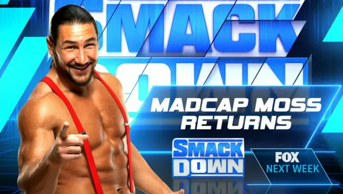 WWE Smackdown Preview: अगले हफ्ते Madcap Moss करेंगे फ्राइडे नाइट स्मैकडाउन में वापसी, डब्ल्यूडब्ल्यूई ने किया ऑफिशियल
