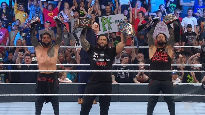 WWE Smackdown Results Highlights: द उसोस बने रोमन रैंस की मदद से यूनिफाइड टैग-टीम चैंपियंस, मेन इवेंट के बाद द बल्डलाइन ने किया आरके-ब्रो पर बुरी तरह से अटैक