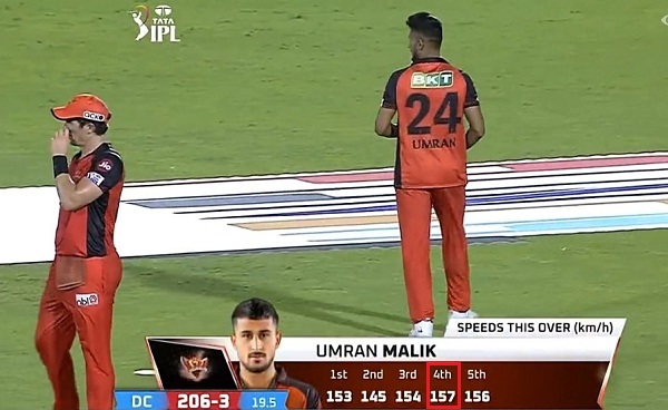 Umran Malik Fastest Ball 
