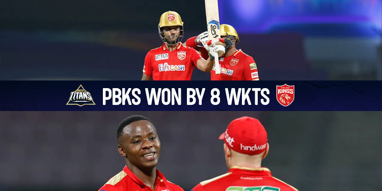 GT vs PBKS: Punjab Kings Beat Gujarat Titans by 8 Wickets