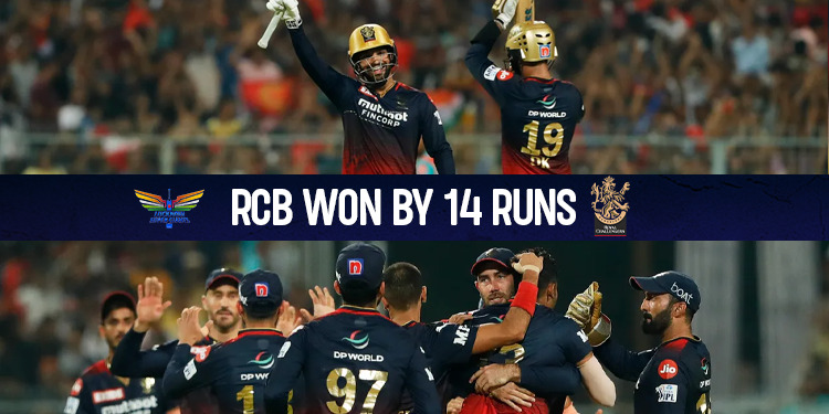RCB beat LSG, Highlights- बैंगलोर जीतकर क्वालीफ़ायर में पहुंची, लखनऊ का खिताब जीतने का सपना टूटा, देखें मैच में क्या कुछ हुआ