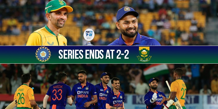 IND vs SA 5th T20: बारिश में धुला पांचव मुकाबला, टी20 सीरीज 2-2 की बराबरी पर खत्म