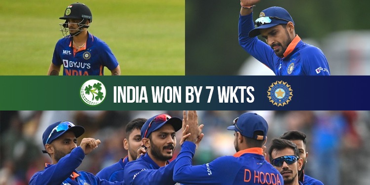 IND beat IRE 1st T20, Highlights: हार्दिक दीपक की साझेदारी, कार्तिक ने लगाया विनिंग शॉट, 7 विकेट से जीता भारत