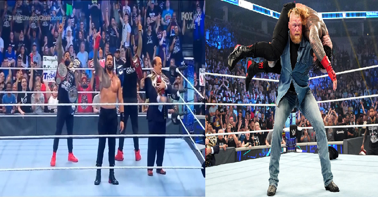 WWE Smackdown Highlights: Roman Reigns के सफलतापूर्वक टाइटल्स रिटेन करने से लेकर Brock Lesnar की आश्चर्यजनक वापसी तक ये हैं आज के शो के टॉप 3 मोमेंट्स, आपने देखे क्या