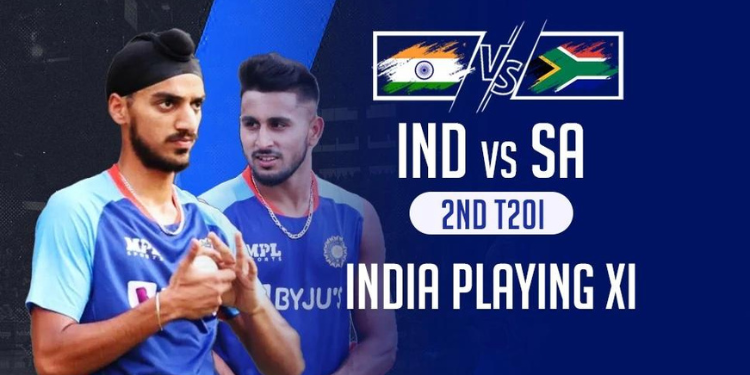 IND vs SA 2nd T20 Playing XI: दूसरे टी20 मैच की प्लेइंग इलेवन में अर्शदीप सिंह या उमरान मलिक को मिल सकता है मौका Umran Malik, Arshdeep Singh