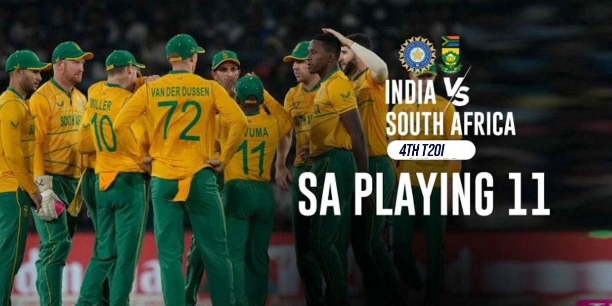 IND vs SA 4th T20 Playing 11: सीरीज पर कब्ज़ा करने के लिए मैदान पर उतरेगी अफ्रीका, इन खिलाड़ियों को मिल सकता है प्लेइंग इलेवन में मौका!