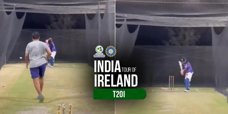 IND vs IRE T20: आयरलैंड के खिलाफ टी20 सीरीज से पहले संजू सैमसन ने किया जमकर अभ्यास, देखें-Video