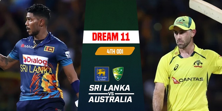 Dream11 Prediction SL vs AUS 4th ODI: इन 11 खिलाड़ियों को चुनकर बनाए मजबूत ड्रीम11 टीम, इन्हे चुने कप्तान और उपकप्तान