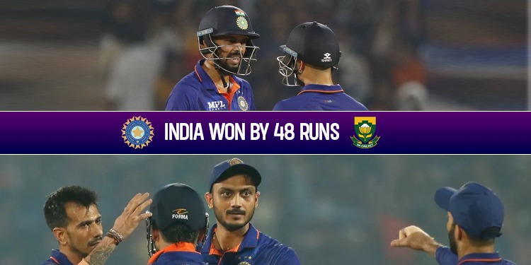 IND beat SA 3rd T20 Highlights: भारत ने 48 रनों से जीता मैच, हर्षल पटेल ने चटकाए 4 विकेट
