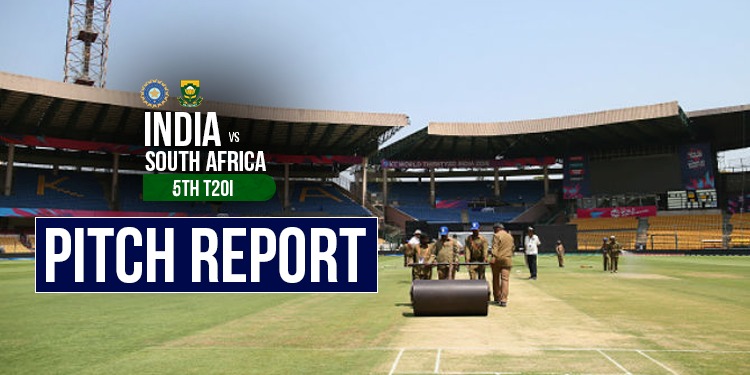 M Chinnaswamy Stadium Pitch Report for IND vs SA 5th T20: कैसी है बेंगलुरु में पिच, टी20 रिकार्ड्स, भारत दक्षिण अफ्रीका के बीच होगा फाइनल