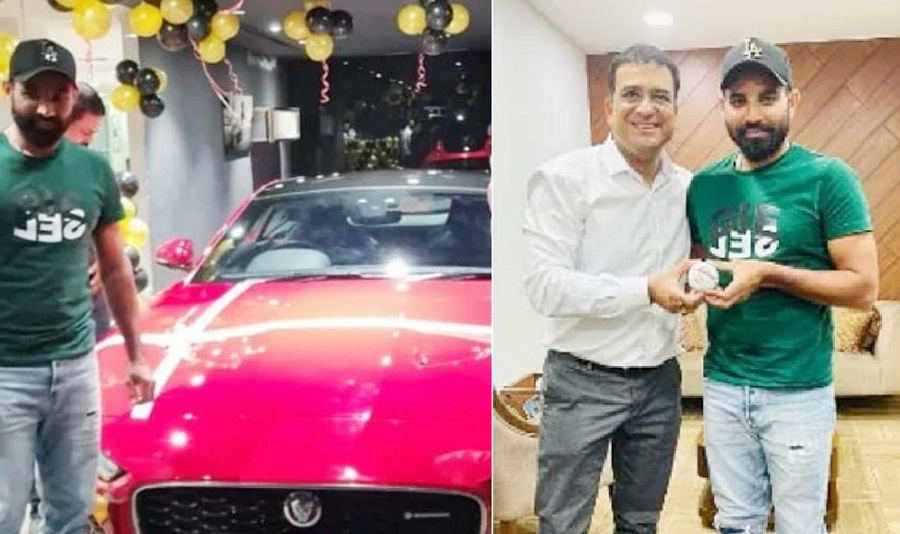 Mohammad Shami New Jaguar Car: F Type Jaguar Car