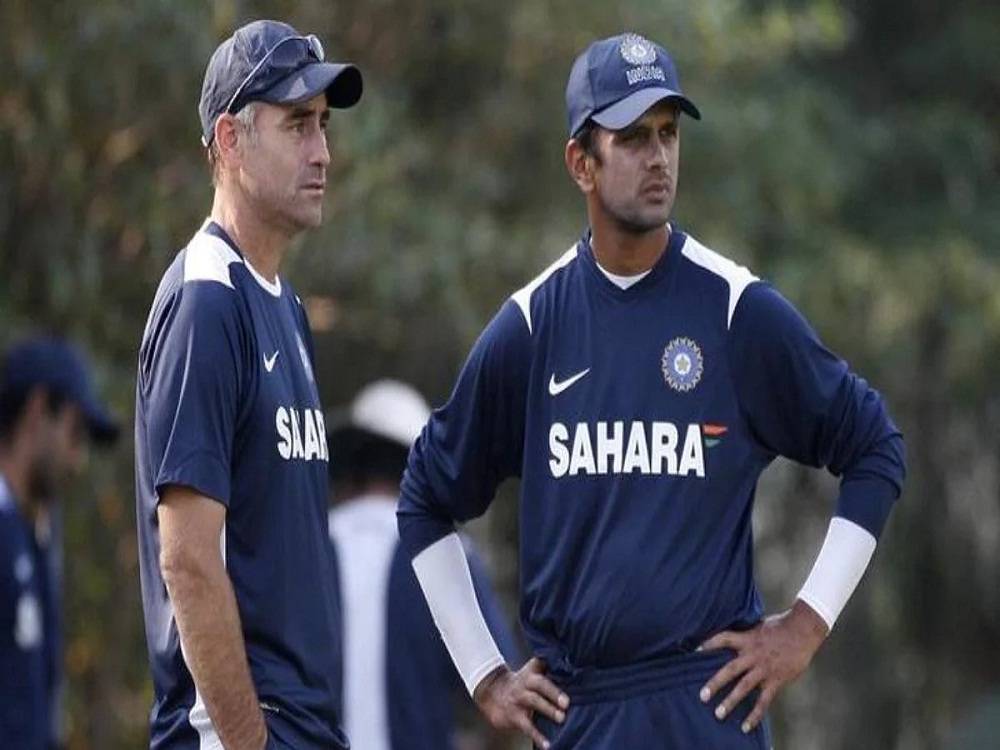 Paddy Upton Coach and Rahul Dravid