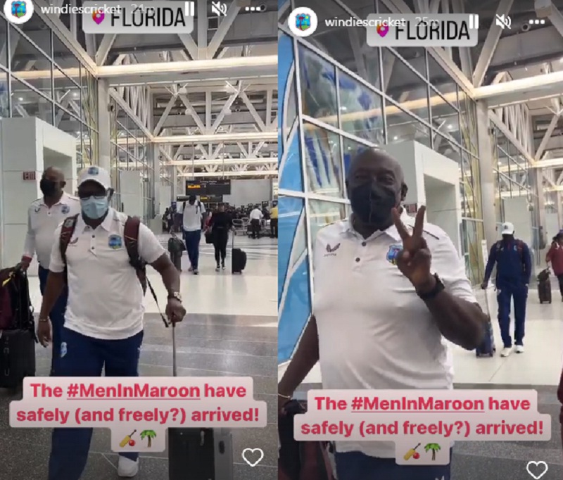 West Indies Players Arrived Florida for IND vs WI T20