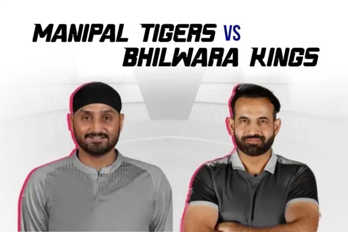 MNT vs BHK LIVE Score: आज भीलवाड़ा किंग्स से होगी मणिपाल टाइगरर्स की टक्कर, 7:30 बजे मैच शुरु: Follow Live updates