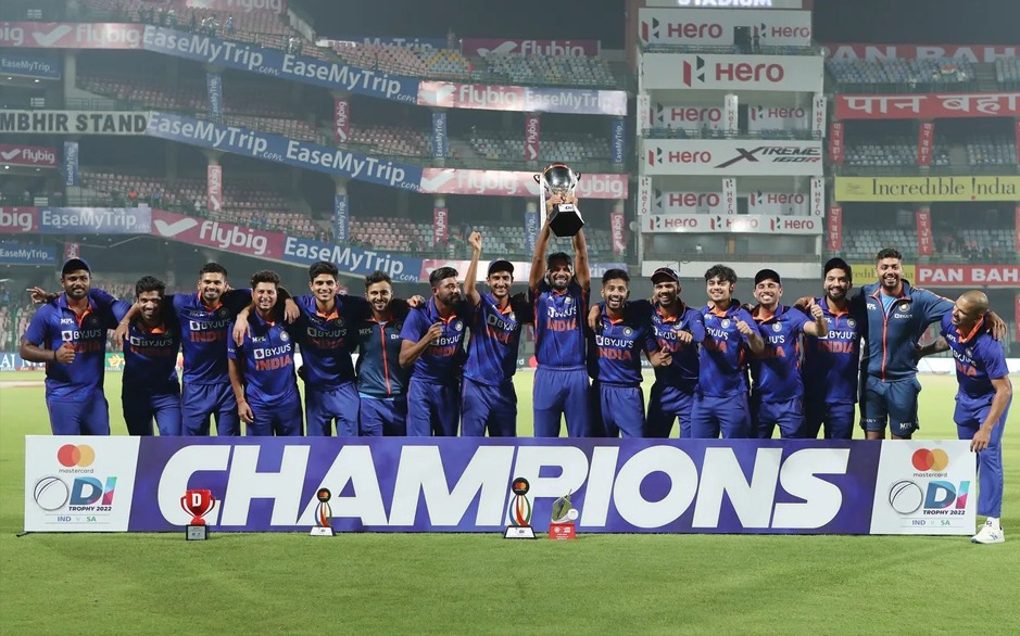 टीम इंडिया विन वनडे सीरीज बनाम दक्षिण अफ्रीका