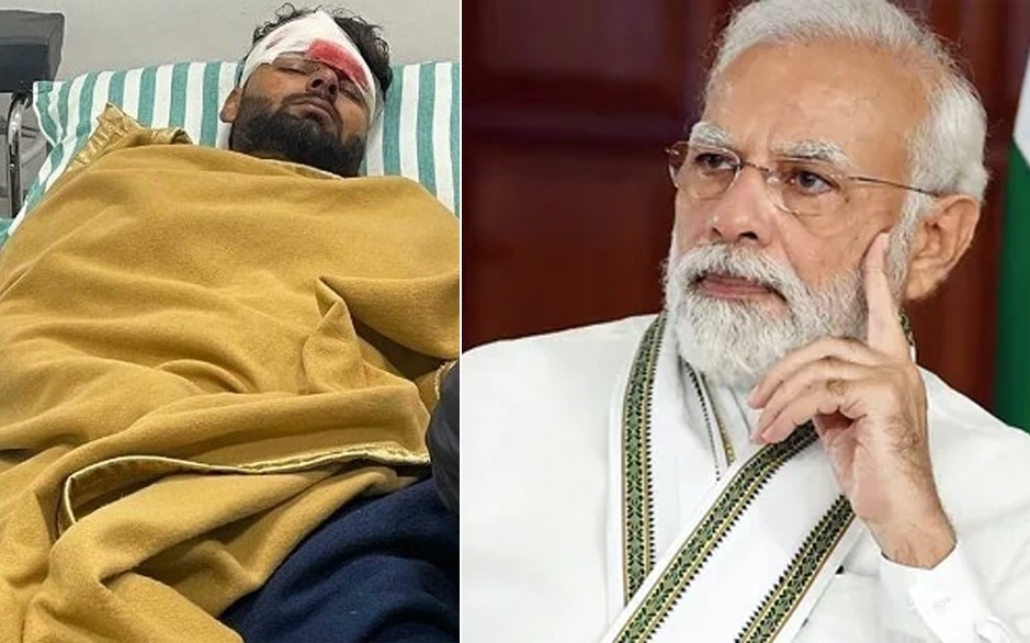 Rishabh Pant Accident: PM मोदी ने की ऋषभ पंत की मां से बात, उनके स्वास्थ्य के बारे में ली जानकारी