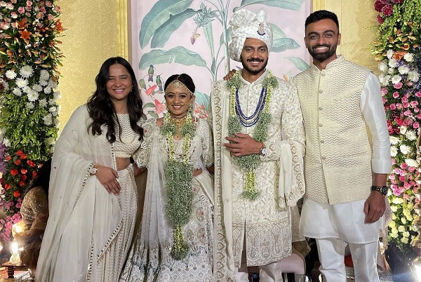 Axar Patel Marriage: Jaydev Unadkat Wife