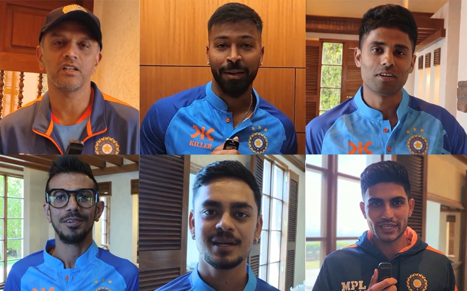 IND vs SL 1st T20: "तुम फाइटर हो ऋषभ पंत, जल्दी आ जाओ" कोच द्रविड़ समेत सभी खिलाड़ियों ने भेजा स्पेशल वीडियो मैसेज: Watch