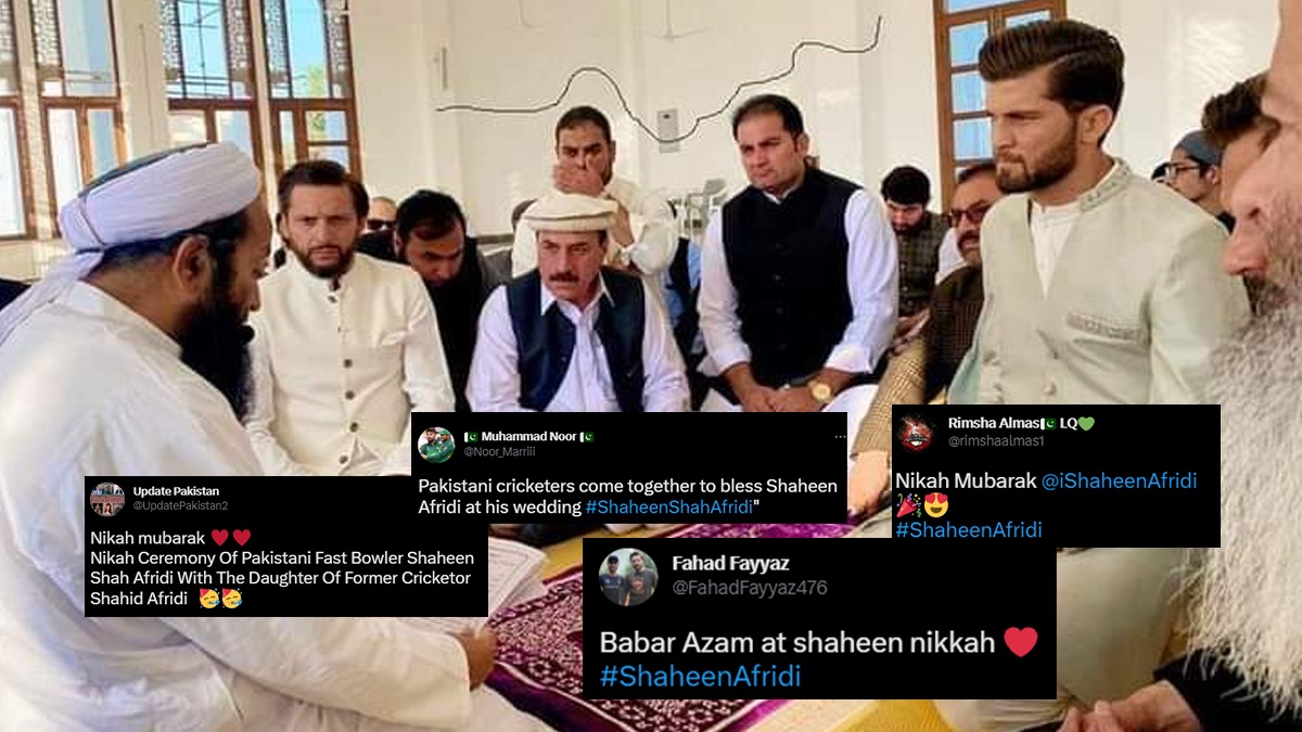 Shaheen Afridi Wedding: कबूल है, कबूल है, कबूल है, शाहीन अफरीदी की हुई अंशा, फैंस ने दी इस तरह से शादी की बधाई- Check Out