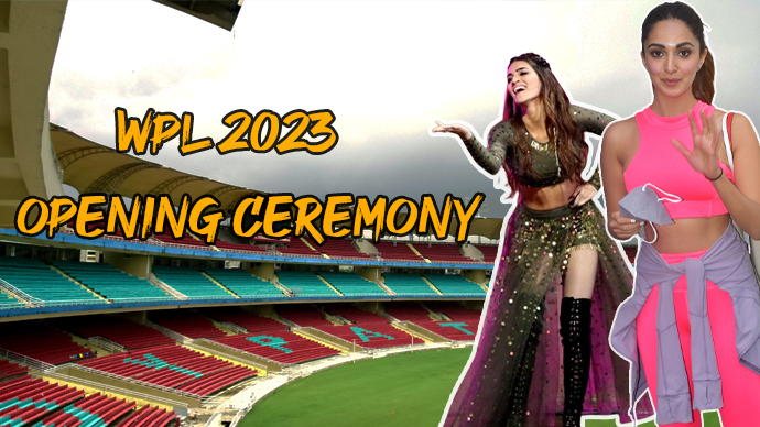 WPL Opening Ceremony 2023 Live: कृति सेनन (Kriti Sanon) और कियारा आडवाणी (Kiara Advani)