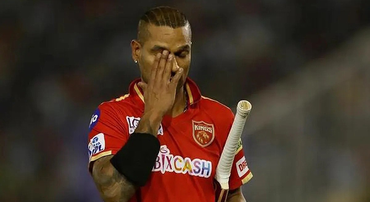 Punjab captain Shikhar Dhawan got angry at the batsmen after getting defeated in PBKS vs RR match