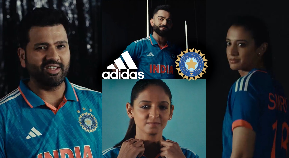 पहली बार टीम इंडिया की नई जर्सी में विराट कोहली, रोहित शर्मा से लेकर हरमनप्रीत कौर दिखे- वीडियो